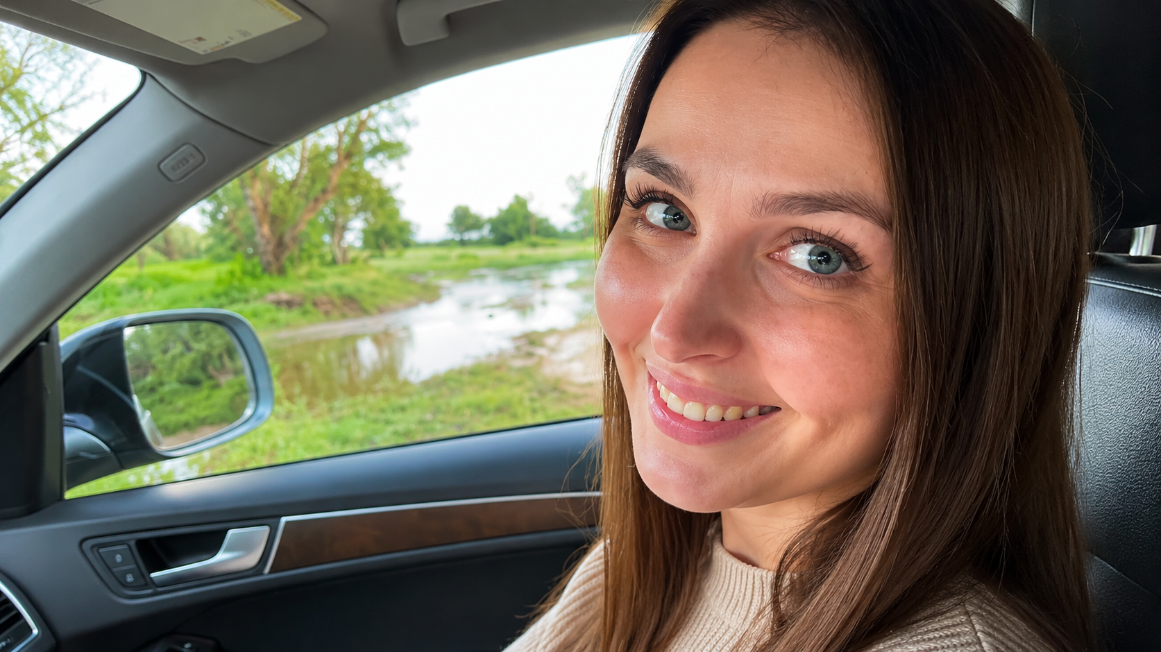 Stepmother: "- Fuck me please!" gave herself to her stepson right in the car after a quarrel with her husband.
